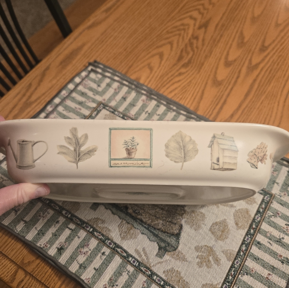 Pfaltzgraff Naturewood Rectangular Baker - Lasagna Pan 13"
